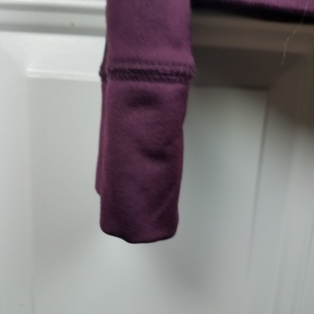 PINK by Victoria's Secret Half Zip Burgundy Tunic - Picture 6 of 8